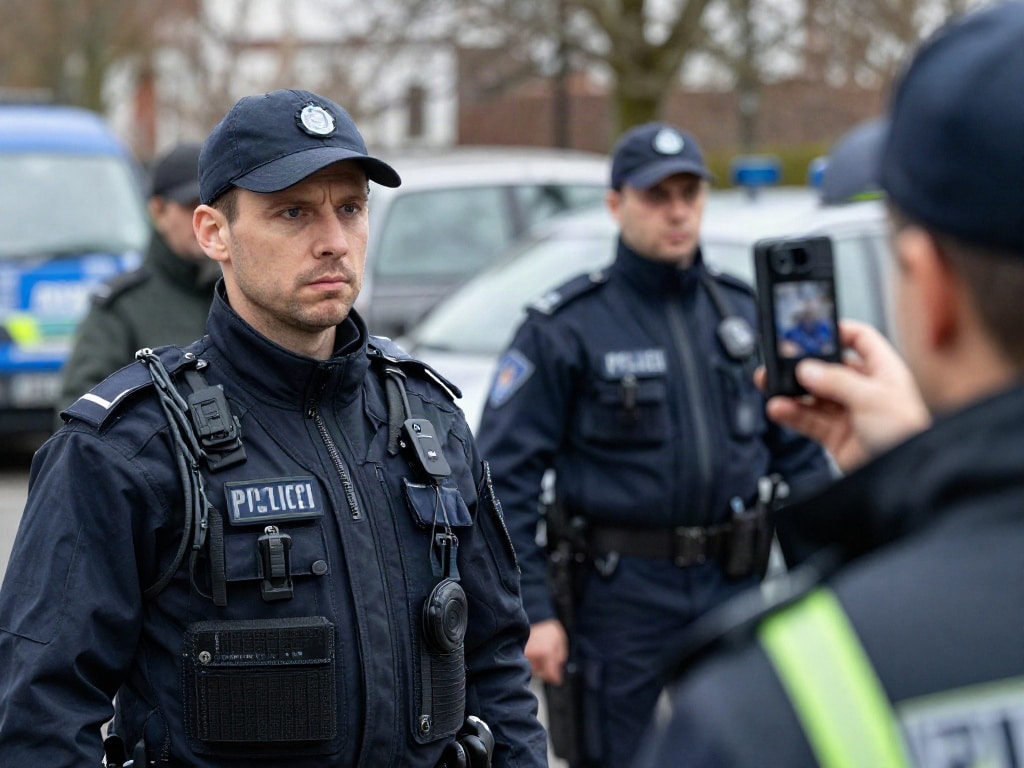 Dashcam Polizeikontrolle filmen