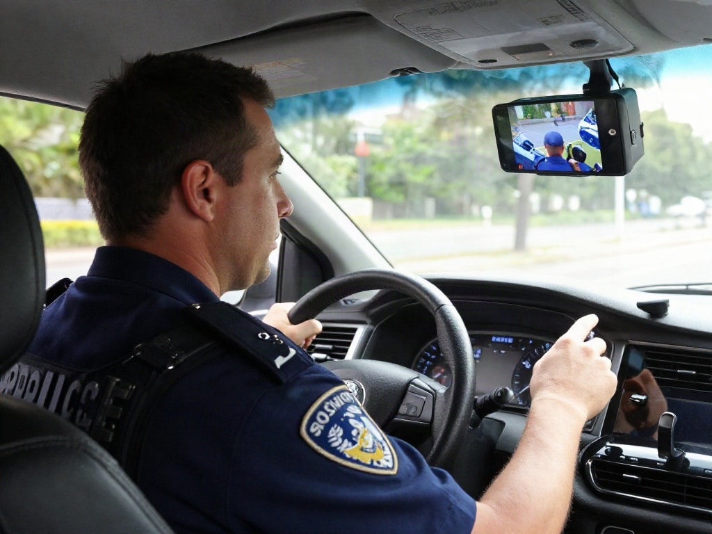 Dashcam Polizei