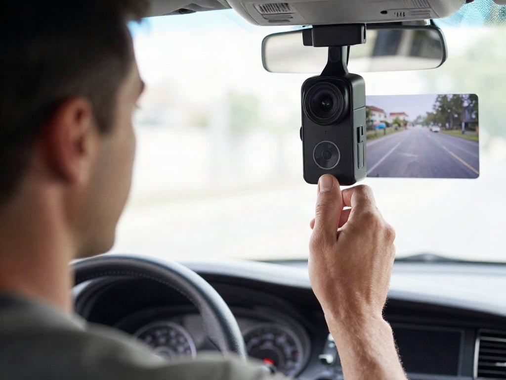 Dashcam Belichtung einstellen
