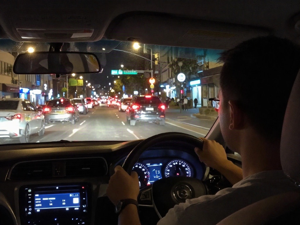 Dashcam Stadtverkehr