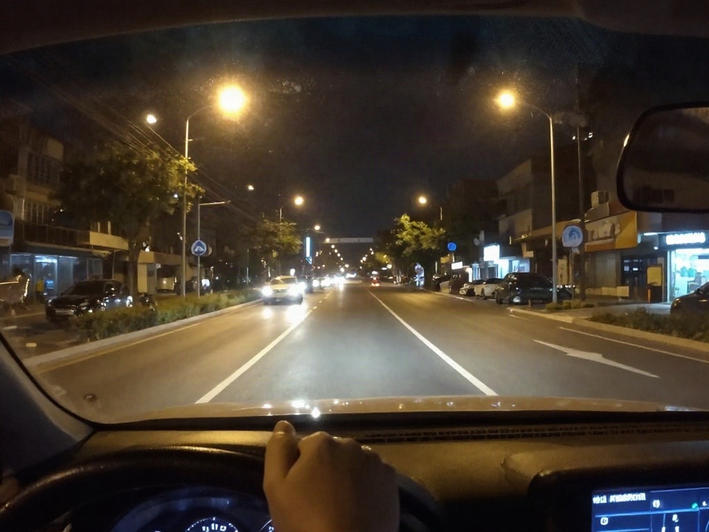 Dashcam Nachtsicht