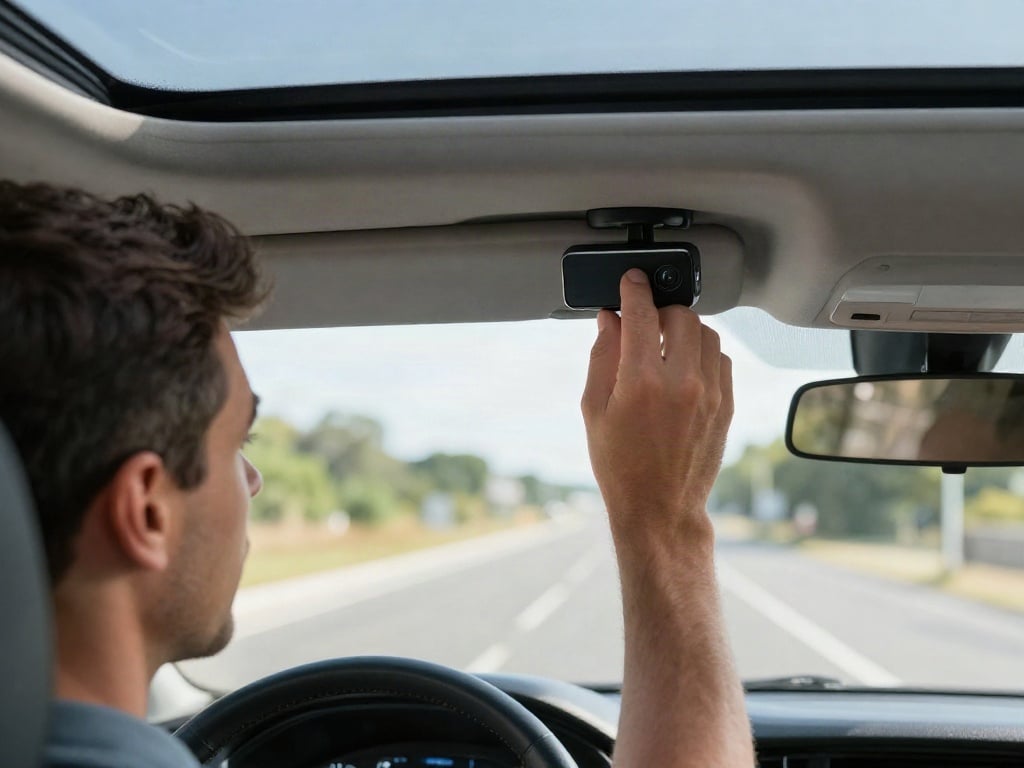 Dashcam richtig ausrichten