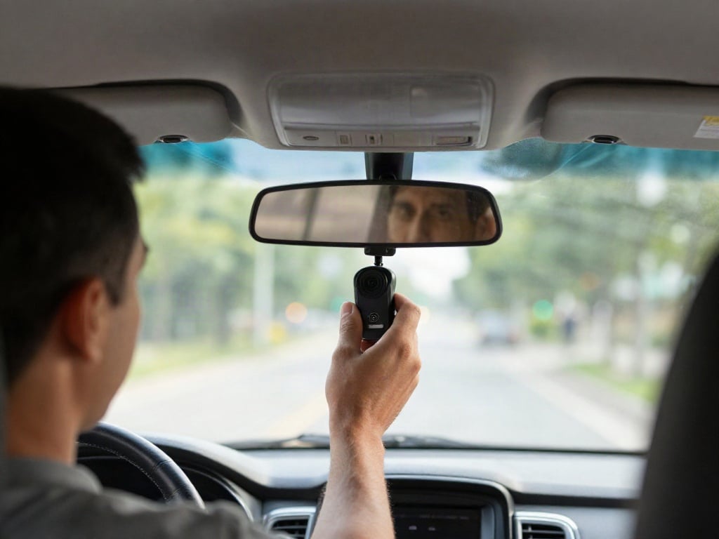 Dashcam montieren