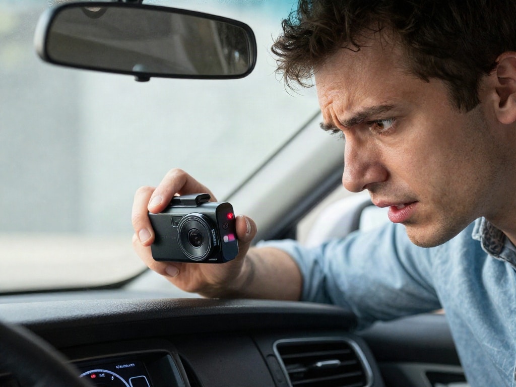 Dashcam startet ständig neu
