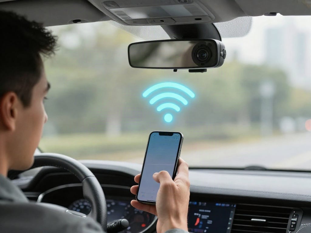 Dashcam Videos aufs Handy