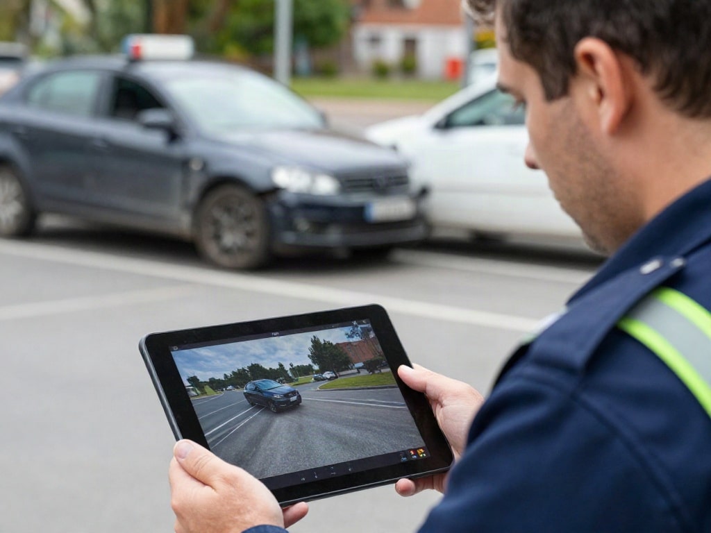 Dashcam GPS Daten Beweismittel