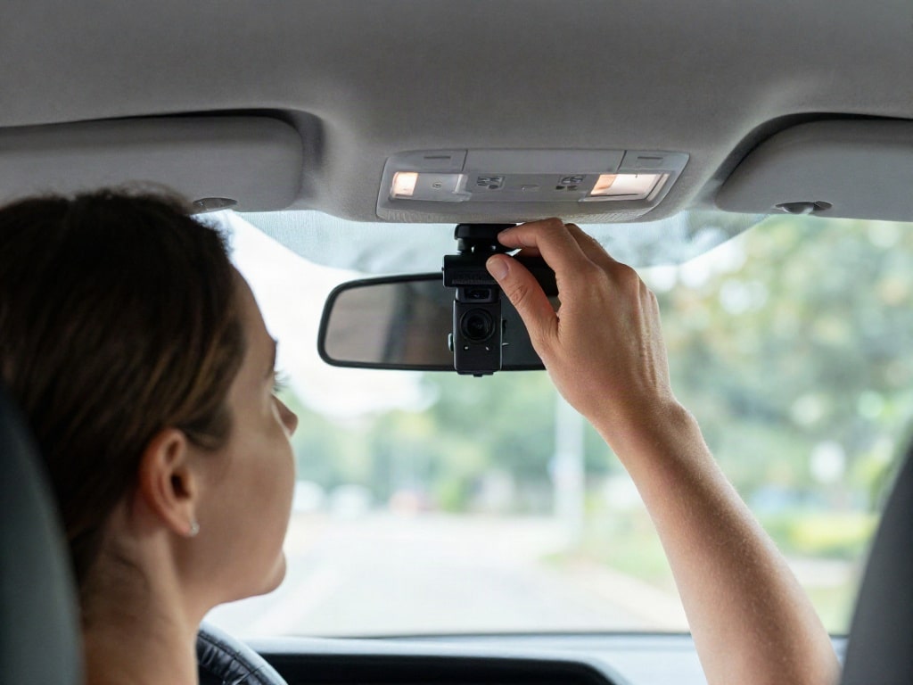 Dashcam Heckkamera Position